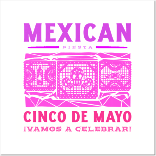 Mexican cinco de mayo,  vamps celebrar Posters and Art